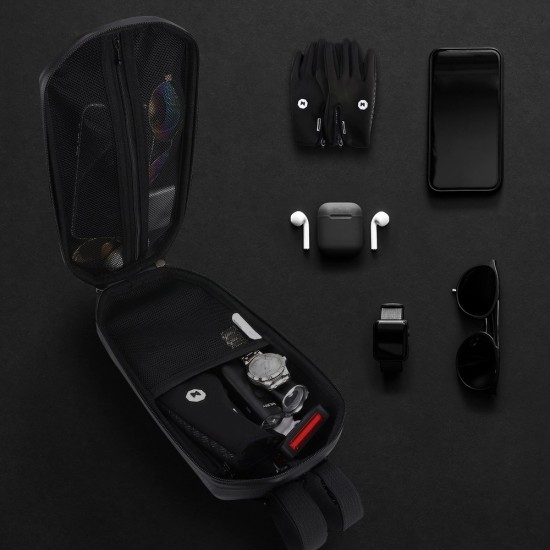 Wozinsky Waterproof Scooter Handlebar Bag 4l μαύρο Wozinsky Waterproof Scooter Handlebar Bag 4l μαύρο