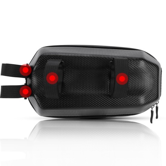 Wozinsky Waterproof Scooter Handlebar Bag 4l μαύρο Wozinsky Waterproof Scooter Handlebar Bag 4l μαύρο