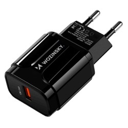 Wozinsky USB Quick Charge charger (WWC-B02) Μαύρο