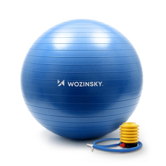 Wozinsky Μπάλα Pilates 65cm , 1.150kg Μπλε