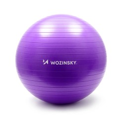 Wozinsky Μπάλα Γυμναστικής Gymnastic Exercise Ball 65cm Μωβ