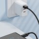 Wozinsky Braided USB 2.0 Cable USB-C male - USB-A male 66W Μαύρο 2m