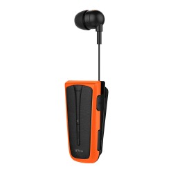 Ακουστικά Stereo Bluetooth iPro RH219s Retractable -OR Μαύρο-Πορτοκαλί