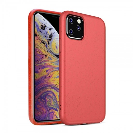 Θήκη Σιλικόνης BIOIO iPhone 11 Pro Backcover Κόκκινο