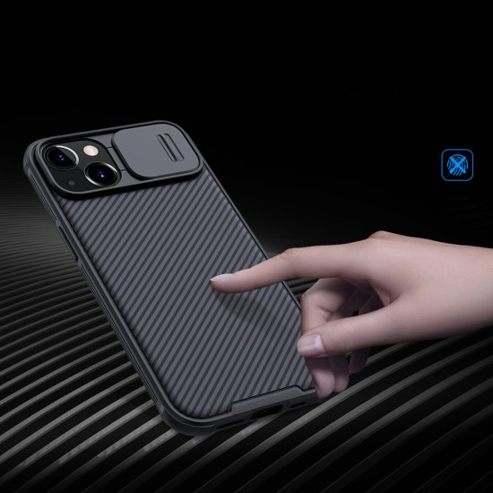 Nillkin CamShield Pro Case Ανθεκτικό κάλυμμα με ασπίδα προστασίας κάμερας για iPhone 13 Μπλε