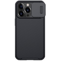 Nillkin CamShield Pro Case Ανθεκτικό κάλυμμα με ασπίδα προστασίας κάμερας για iPhone 13 Pro Μαύρο