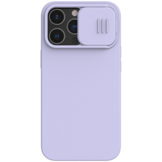 Nillkin CamShield Pro Case Ανθεκτικό κάλυμμα με ασπίδα προστασίας κάμερας για iPhone 13 Pro Μωβ