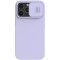 Nillkin CamShield Pro Case Ανθεκτικό κάλυμμα με ασπίδα προστασίας κάμερας για iPhone 13 Pro Μωβ