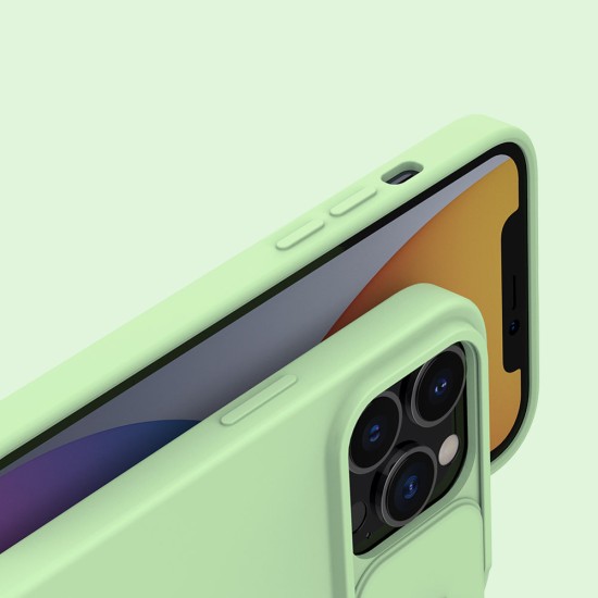Nillkin CamShield Pro Case Ανθεκτικό κάλυμμα με ασπίδα προστασίας κάμερας για iPhone 13 Pro Μωβ