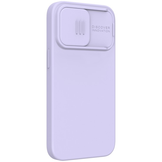 Nillkin CamShield Pro Case Ανθεκτικό κάλυμμα με ασπίδα προστασίας κάμερας για iPhone 13 Pro Μωβ