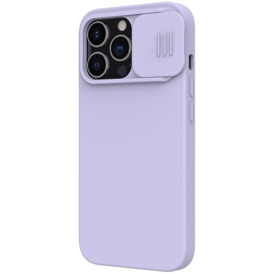 Nillkin CamShield Pro Case Ανθεκτικό κάλυμμα με ασπίδα προστασίας κάμερας για iPhone 13 Pro Μωβ