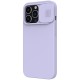 Nillkin CamShield Pro Case Ανθεκτικό κάλυμμα με ασπίδα προστασίας κάμερας για iPhone 13 Pro Μωβ