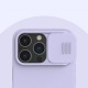 Nillkin CamShield Pro Case Ανθεκτικό κάλυμμα με ασπίδα προστασίας κάμερας για iPhone 13 Pro Μωβ