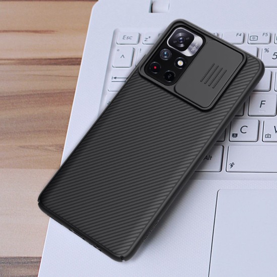 Nillkin CamShield PC Case for Xiaomi Redmi Note 11 5G/Poco M4 Pro 5G black