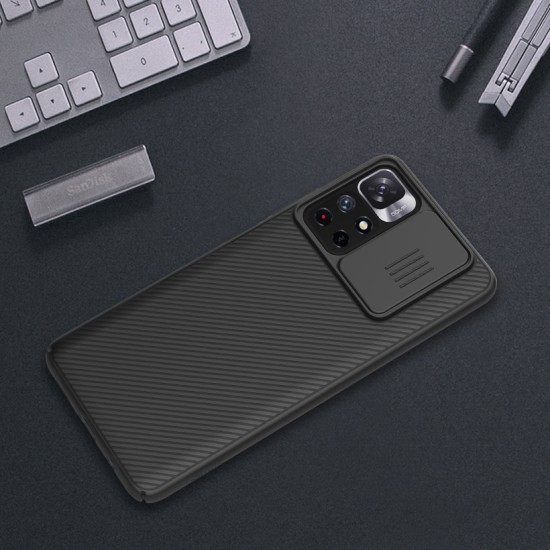 Nillkin CamShield PC Case for Xiaomi Redmi Note 11 5G/Poco M4 Pro 5G black