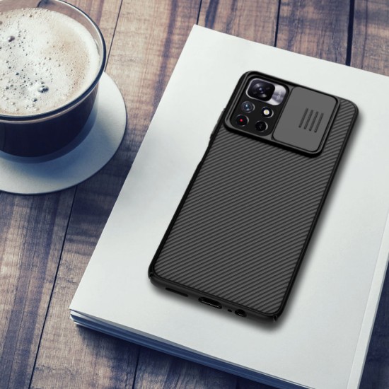 Nillkin CamShield PC Case for Xiaomi Redmi Note 11 5G/Poco M4 Pro 5G black