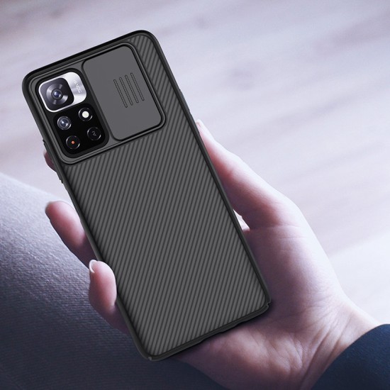 Nillkin CamShield PC Case for Xiaomi Redmi Note 11 5G/Poco M4 Pro 5G black
