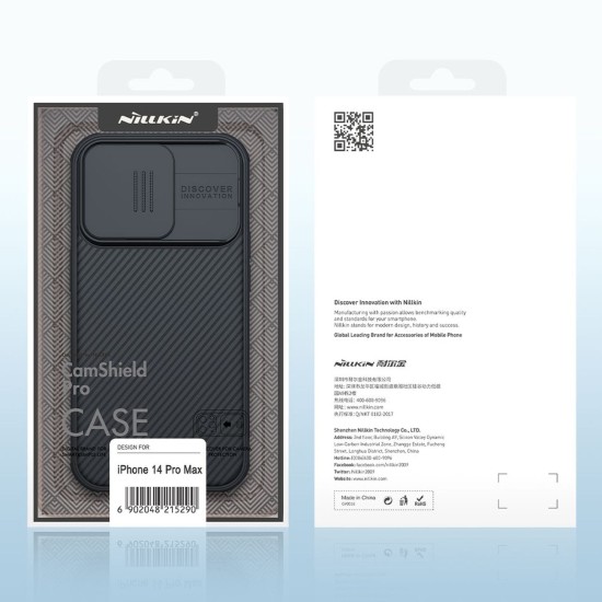 NILLKIN θήκη CamShield Pro για Apple iPhone 14 Pro Max Μαύρο