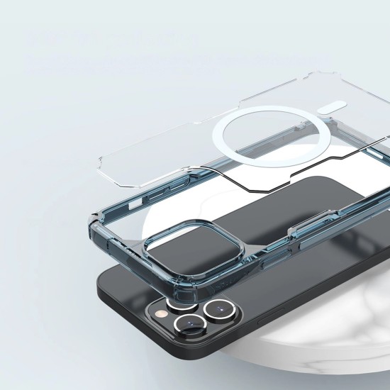 Nillkin Nature Pro armored case with MagSafe for iPhone 15 Pro Max - white
