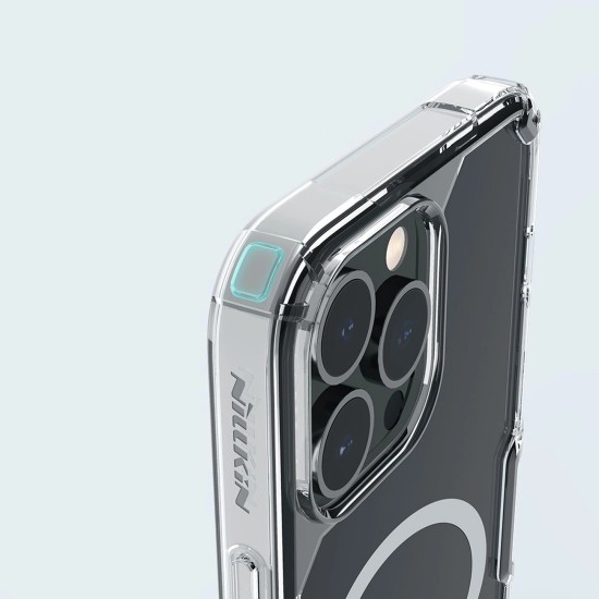 Nillkin Nature Pro armored case with MagSafe for iPhone 15 Pro Max - white