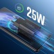 Choetech fast PPS Power Delivery 25W 3A wall charger + USB Type C cable 2m PD6003 Μαύρο