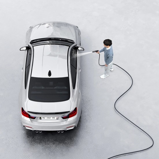 Baseus Baseus car wash gun - sprinkler, car washer 7.5 m - black (GF5)