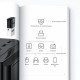 Baseus BA04 mini Bluetooth 5.0 adapter USB receiver computer transmitter μαύρο Baseus BA04 mini Bluetooth 5.0 adapter USB receiver computer transmitter μαύρο