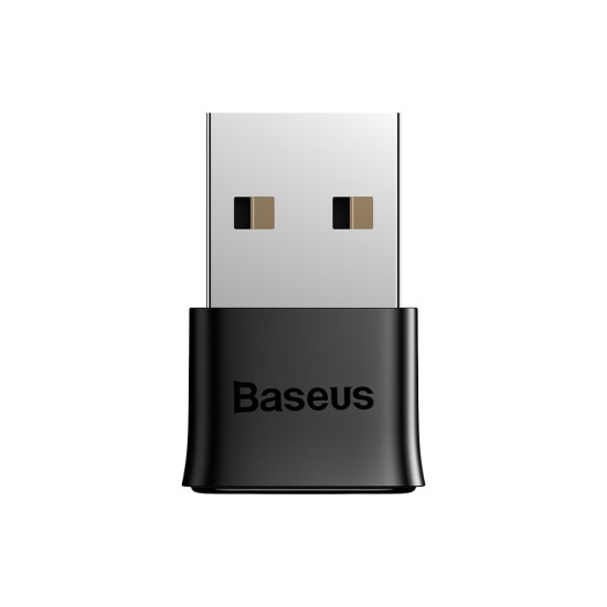 Baseus BA04 mini Bluetooth 5.0 adapter USB receiver computer transmitter μαύρο Baseus BA04 mini Bluetooth 5.0 adapter USB receiver computer transmitter μαύρο