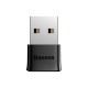 Baseus BA04 mini Bluetooth 5.0 adapter USB receiver computer transmitter μαύρο Baseus BA04 mini Bluetooth 5.0 adapter USB receiver computer transmitter μαύρο