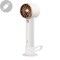 Baseus mini fan fan powerbank with built-in USB Type C cable 4000mAh white