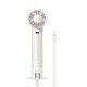 Baseus mini fan fan powerbank with built-in USB Type C cable 4000mAh white