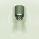 Baseus mini fan fan powerbank with built-in USB Type C cable 4000mAh white