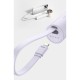 Baseus mini fan fan powerbank with built-in USB Type C cable 4000mAh white