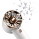 Baseus mini fan fan powerbank with built-in USB Type C cable 4000mAh white