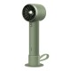 Baseus mini fan fan powerbank with built-in USB Type C cable 4000mAh green