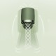 Baseus mini fan fan powerbank with built-in USB Type C cable 4000mAh green