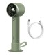 Baseus mini fan fan powerbank with built-in USB Type C cable 4000mAh green