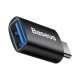 Baseus Ingenuity Series plug adapter USB Type C to USB-A 3.2 gen 1 Μαύρο (ZJJQ000001)