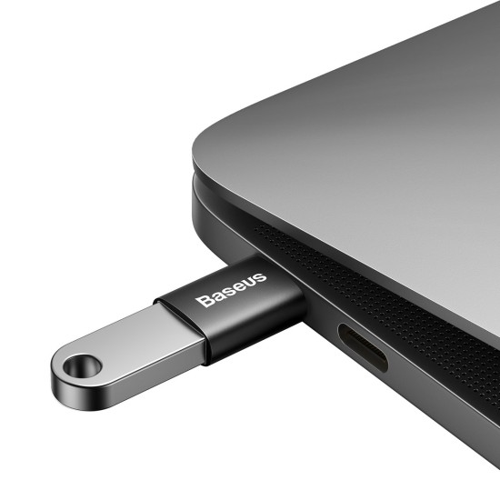 Baseus Ingenuity Series plug adapter USB Type C to USB-A 3.2 gen 1 Μαύρο (ZJJQ000001)