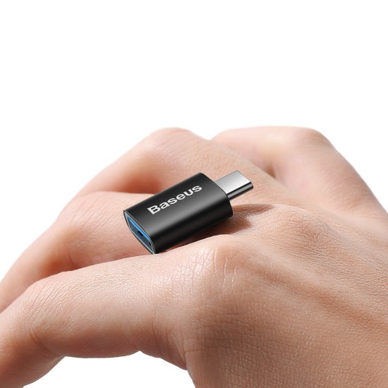 Baseus Ingenuity Series plug adapter USB Type C to USB-A 3.2 gen 1 Μαύρο (ZJJQ000001)