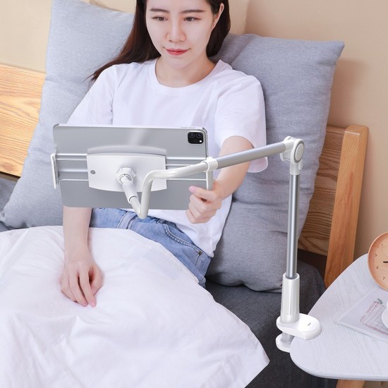 Baseus Otaku Universal Phone Holder Βάση Tablet με Βραχίονα σε Γκρι χρώμα