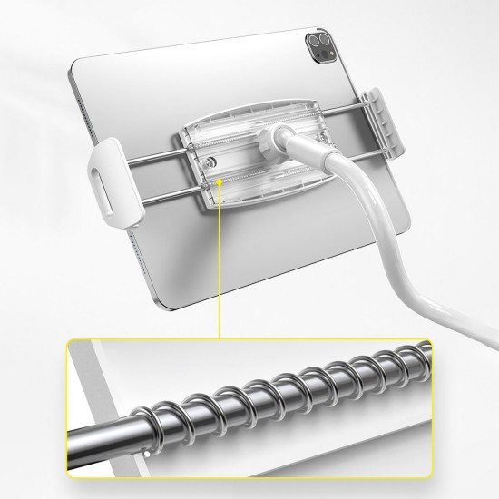 Baseus Otaku Universal Phone Holder Βάση Tablet με Βραχίονα σε Γκρι χρώμα