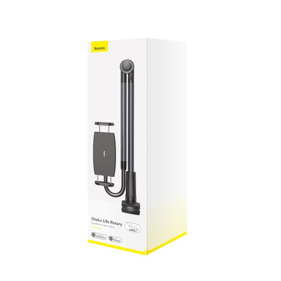Baseus Otaku Universal Phone Holder Βάση Tablet με Βραχίονα σε Γκρι χρώμα