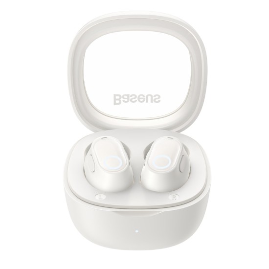 Baseus Bowie WM02 TWS Bluetooth 5.3 wireless headphones Λευκά