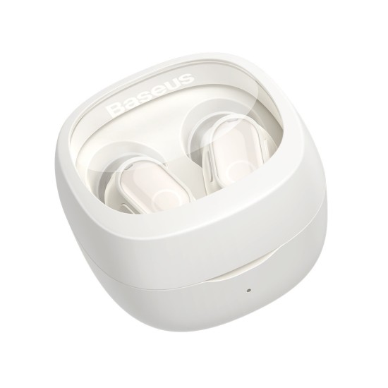 Baseus Bowie WM02 TWS Bluetooth 5.3 wireless headphones Λευκά