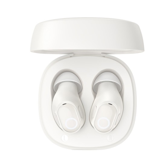 Baseus Bowie WM02 TWS Bluetooth 5.3 wireless headphones Λευκά