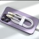 Baseus Glimmer USB 2.0 Cable USB-C male - USB-A male 100W Λευκό 2m (CADH000602)