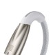 Baseus Glimmer USB 2.0 Cable USB-C male - USB-A male 100W Λευκό 2m (CADH000602)