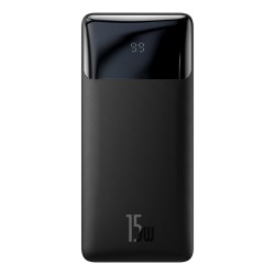 Baseus Bipow Overseas Edition Power Bank 10000mAh 15W με 2 USB-A, USB-C Μαύρο PPBD050001 Baseus Bipow Overseas Edition Power Bank 10000mAh 15W με 2 USB-A, USB-C Μαύρο PPBD050001