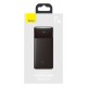 Baseus Bipow Overseas Edition Power Bank 10000mAh 15W με 2 USB-A, USB-C Μαύρο PPBD050001